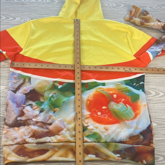 Ramen Noodles Chicken Flavoured Men’s Size Large Hoodie Pre Owned - Picture 6 of 9